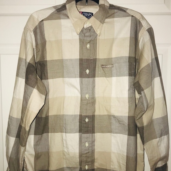 Chaps Other - ❇️ Ralph Lauren Chaps Men Shirt Size M Sold as is.